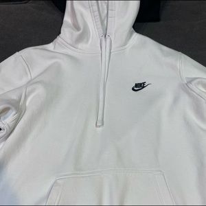 White Nike hoodie